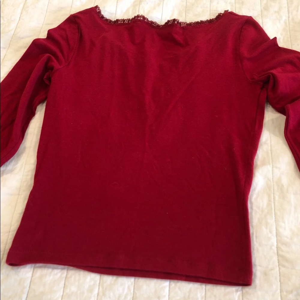 Moschino Women’s Top Size 6 Bright Red - Picture 5 of 9